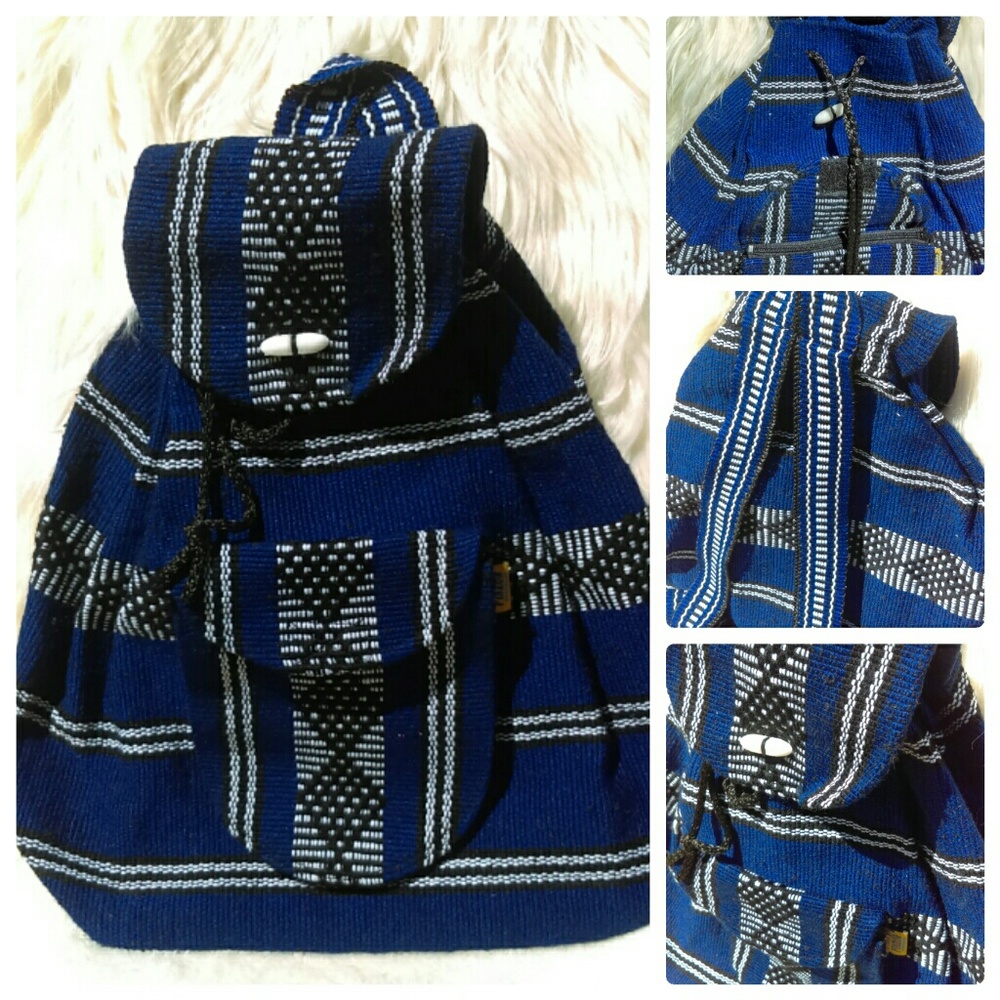 🎒  Mexican Boho Style Backpack
